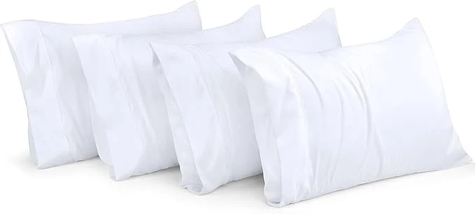 Original Design Utopia Bedding King Pillow Cases – 80 Pack – Envelope Closure – Soft Brushed Microfiber Fabric – Pillow Covers 20 X 40 Inches King White Reliable