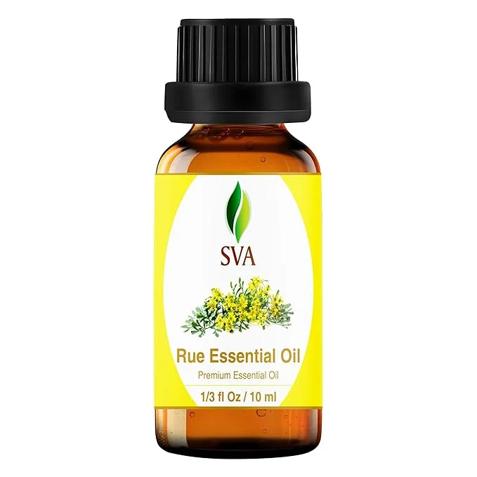 Prestigious SVA Rue Essential Oil – 1 3 Fl Oz – Natural Rue Oil Top-Quality
