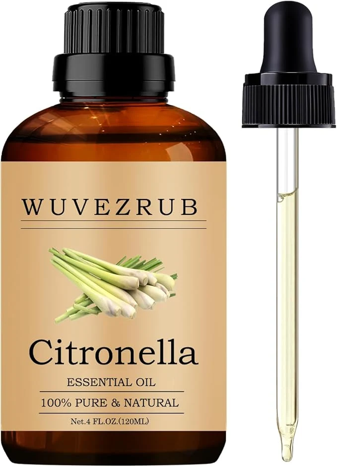 Long-Lasting Citronella Essential Oils 120ML Pure and Natural Essential Oil Superior