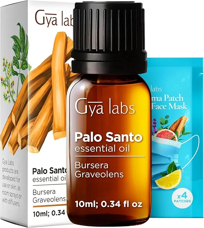 Healthy Pure Palo Santo Essential Oil Green