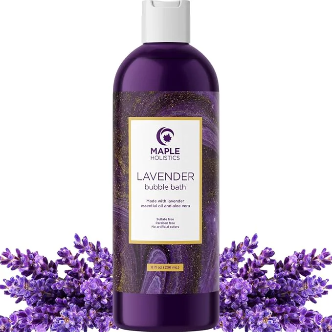 Innovative Premium Lavender Bubble Bath for Women Enhanced