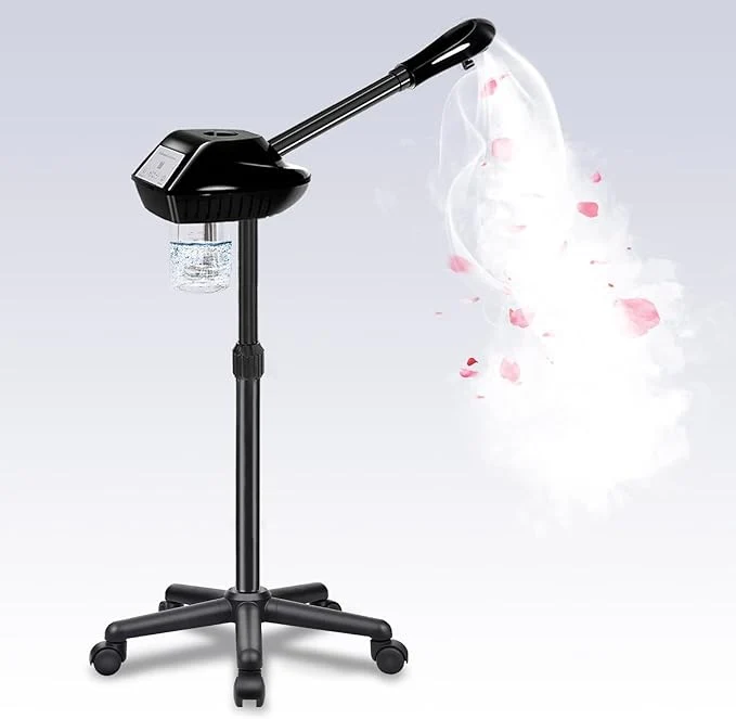 Artisan Professional Facial Steamer on Wheels Spa Face Steamer Safe
