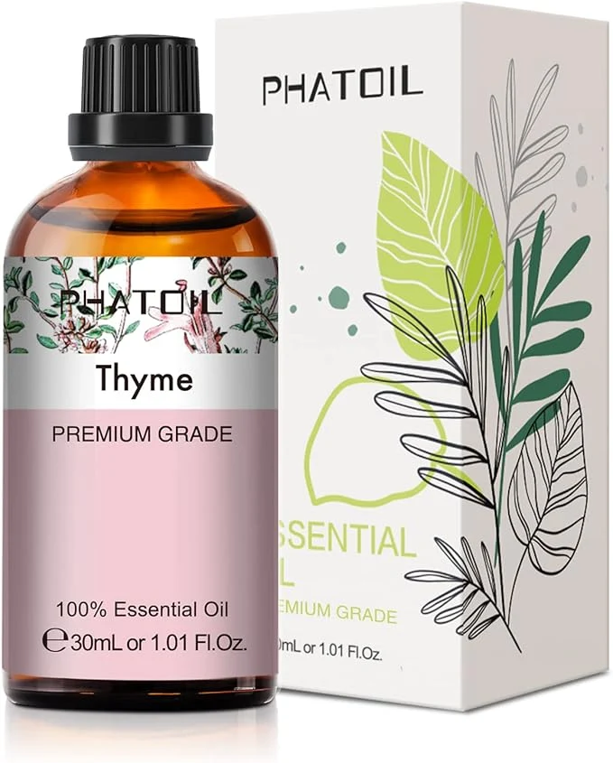 Innovative Thyme Essential Oil 1.01Fl.Oz PHATOIL Pure Essential Oil Singles Optimized