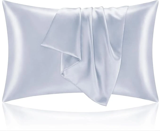 Professional BEDELITE Satin Pillowcase for Hair and Skin Super Soft and Cooling Similar to Silk Pillow Cases 2 Pack with Envelope Closure Gift for Women Men 20 quot x36 quot King Size Evening Haze