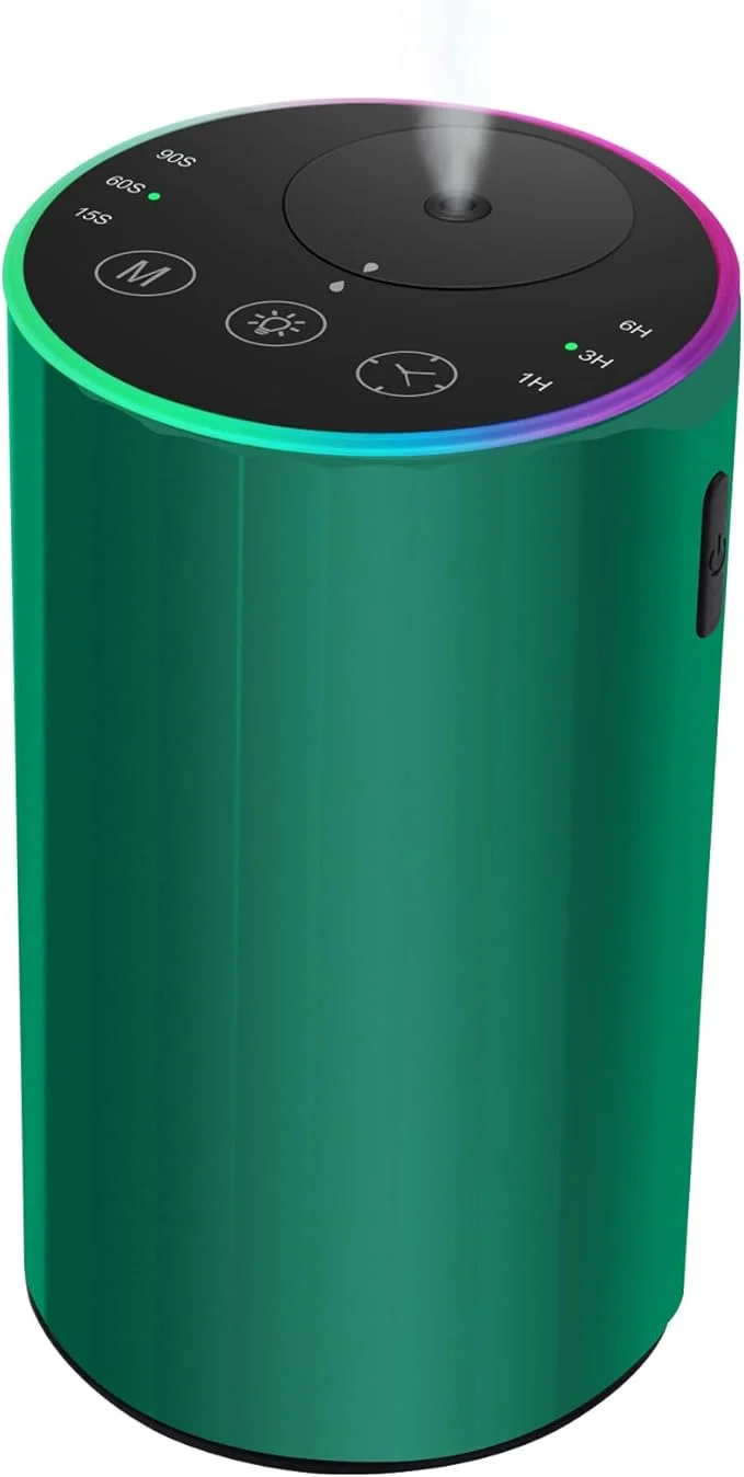Original Waterless Essential Oil Diffuser 7 Colors LED Light Battery Powered Mini Stylish
