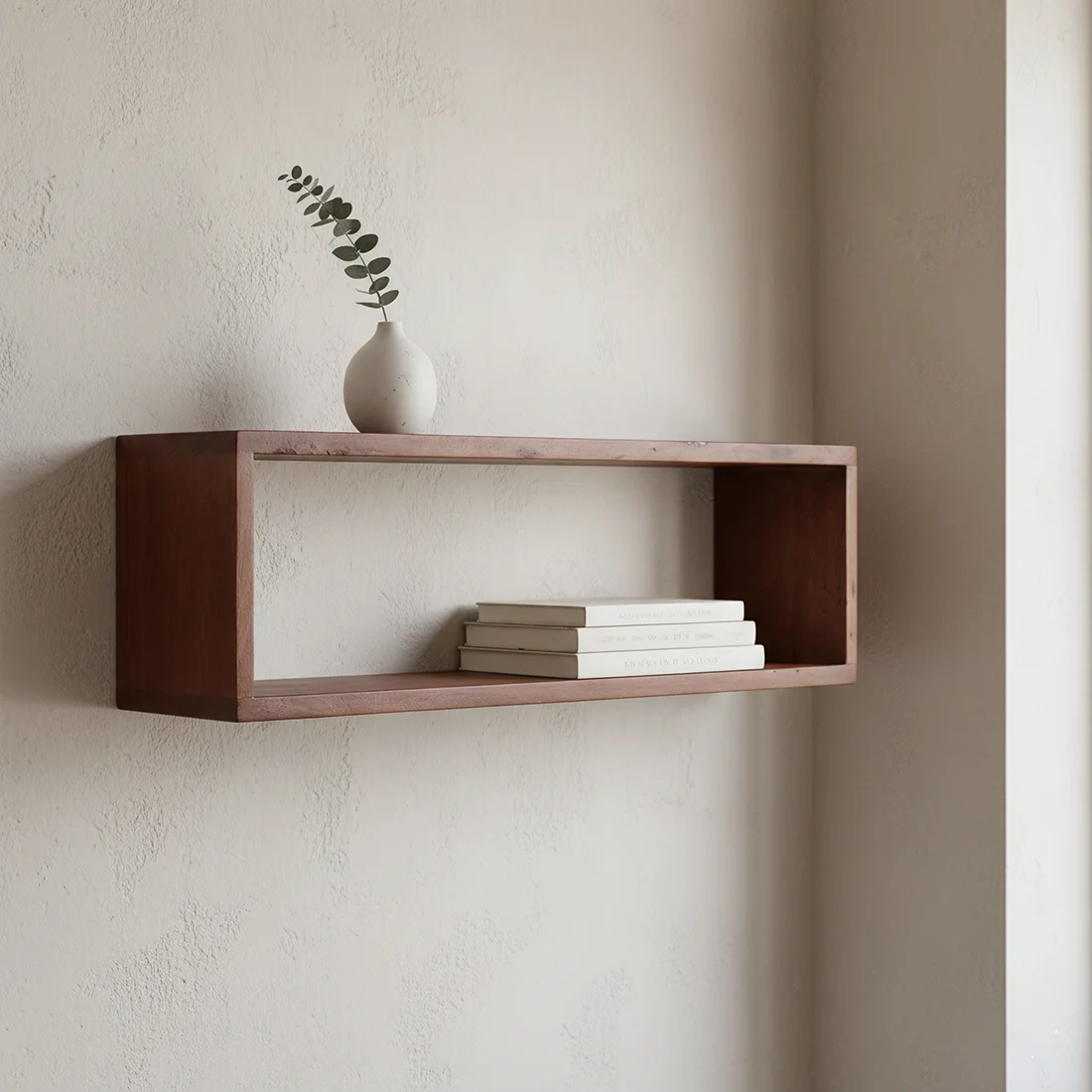 Exceptional Factory rectangular open wall shelf large Specialty