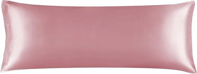 Effective BEDELITE Satin Body Pillow Cover Super Soft and Cooling Body Pillow Pillowcase for Hair and Skin Breathable Silky Full Long Pillowcase Cover 20 quot x54 quot Nostalgia Casual