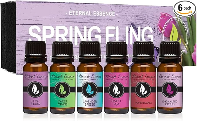 Eternal Essence Oils Spring Fling Set of 6 Premium Fragrance Oils Effective