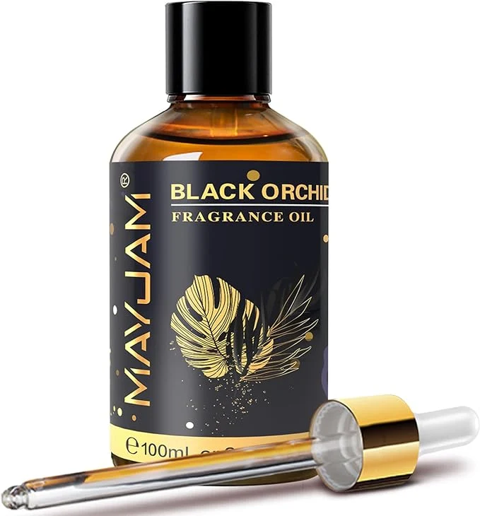 Detailed MAYJAM 100ML 3.38FL.OZ Black Orchid Fragrance Oils Stylish