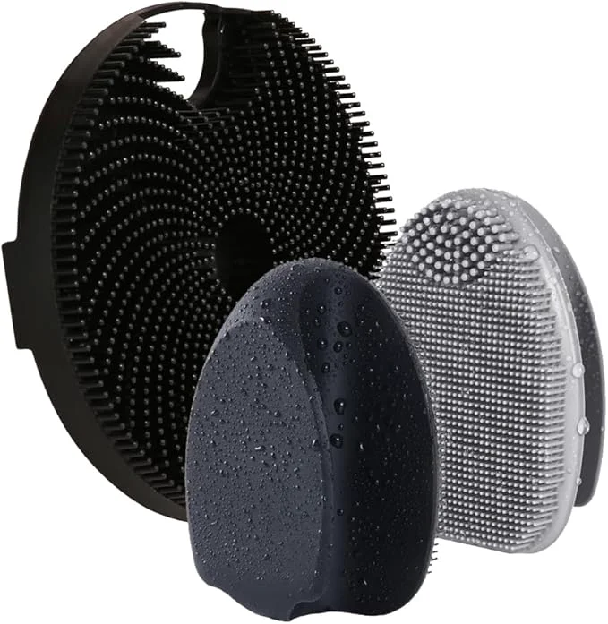 Traditional Soft Silicone Body Scrubber Premium Material