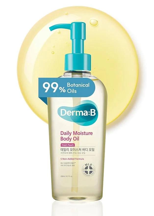 Artisan Derma B Daily Moisture Body Oil 99 Natural Argan Sweet Almond Oil User-Friendly