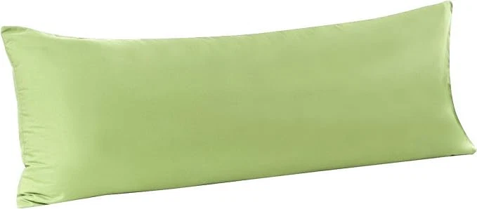 Trendy FLXXIE Body Pillow Cover – Super Soft Microfiber 20×54 Body Pillow Case – Envelope Closure Wrinkle Stain Resistant 20×54 Long Pillowcase Sage Green Smart