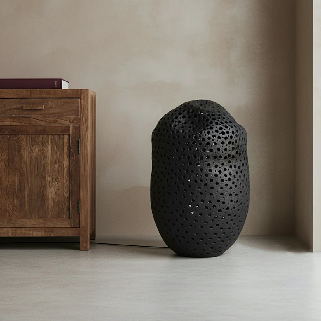 Professional Terra floor lamp Bob XXL black Lightweight