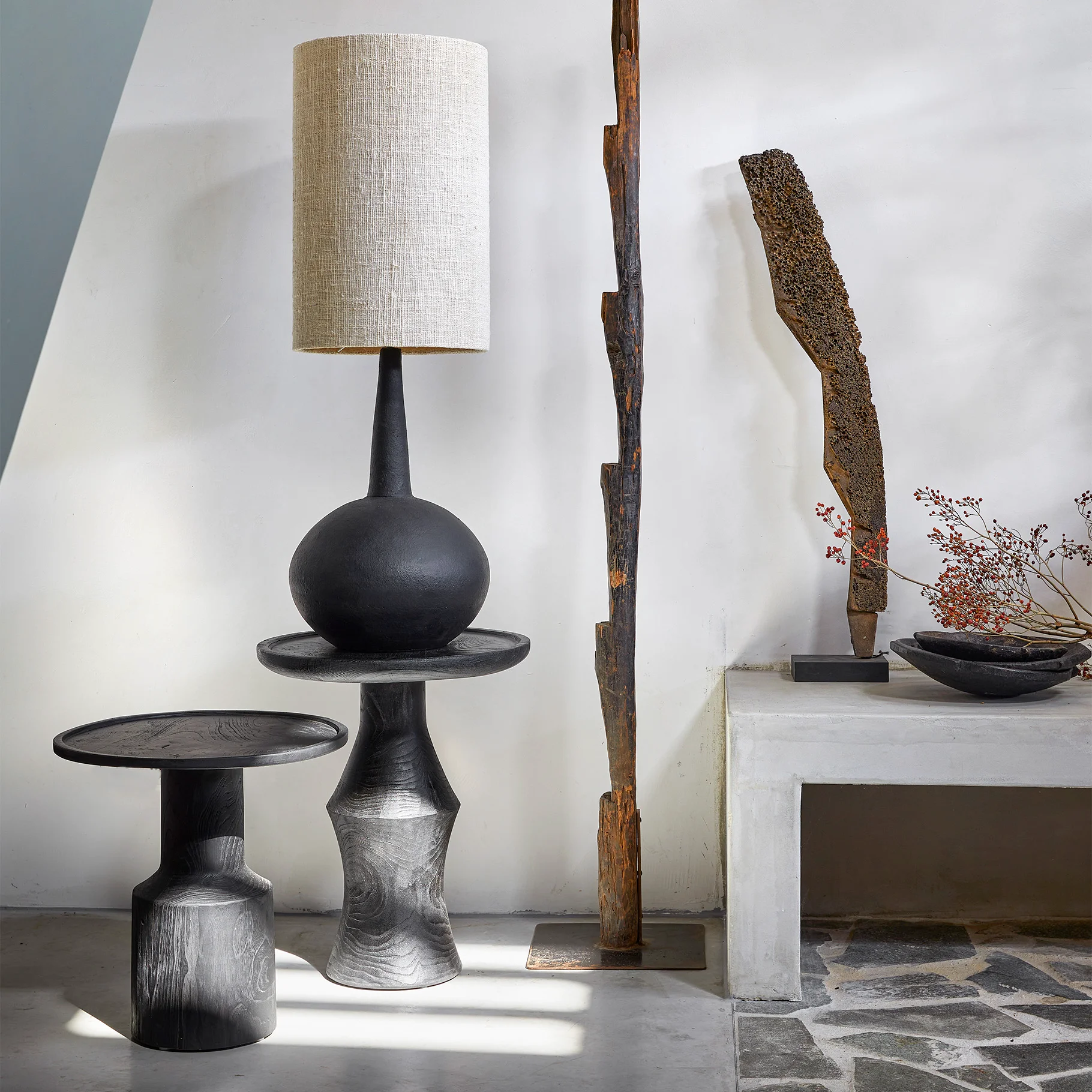 Trusted Terra table lamp Loulou XL black Pure