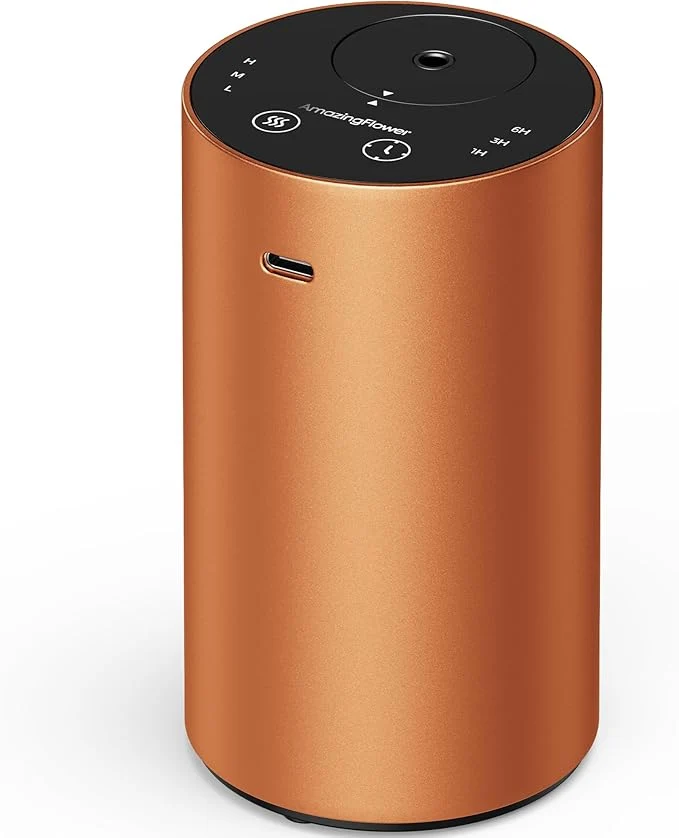 Minimalist Waterless Essential Oil Diffuser Rechargeable Scent Diffusers Proven