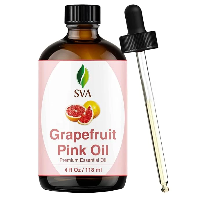 Artisan SVA Grapefruit Essential Oil Pink – 4 Fl Oz – Natural Grapefruit Oil Superior