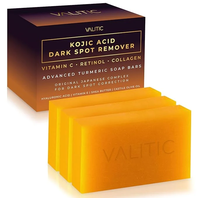 Unique VALITIC Kojic Acid Dark Spot Remover Soap Bars Clean