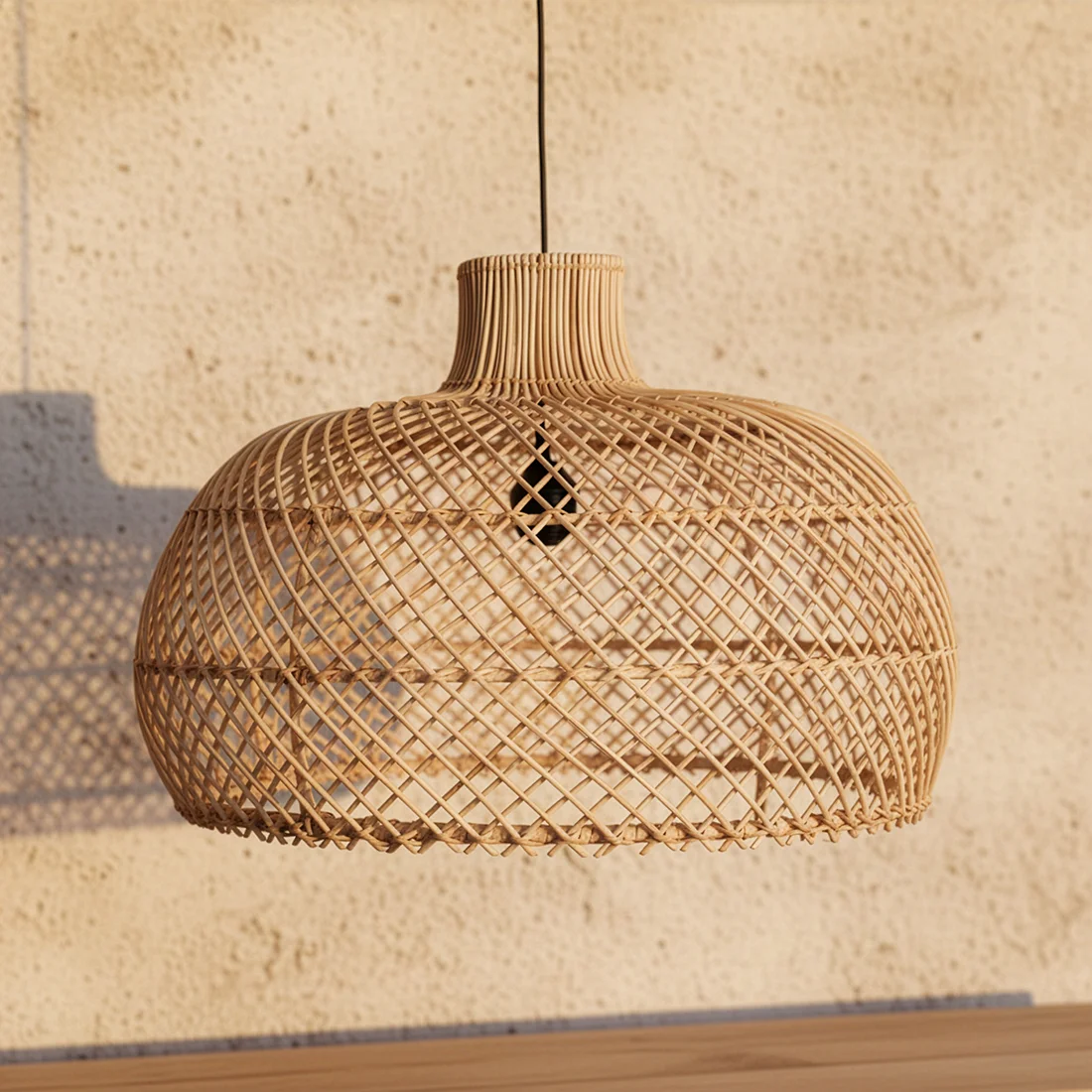 Safe Maze hanglamp naturel L Superior