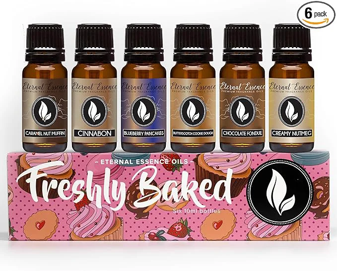 Reliable Eternal Essence Oils Freshly Baked Set of 6 Premium Fragrance Oils Sophisticated