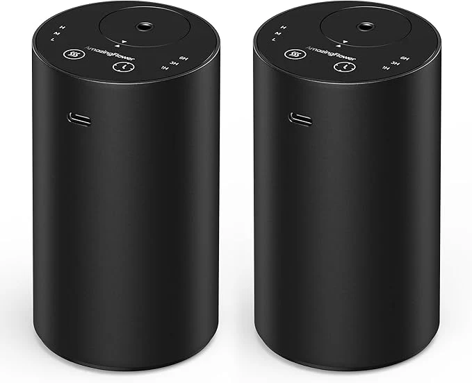 Exceptional Waterless Essential Oil Diffuser Rechargeable Scent Diffusers Fine Crafted