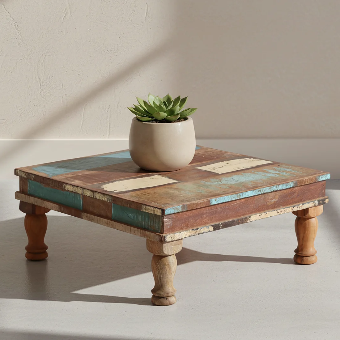 Elegant Scrapwood pata table large Convenient