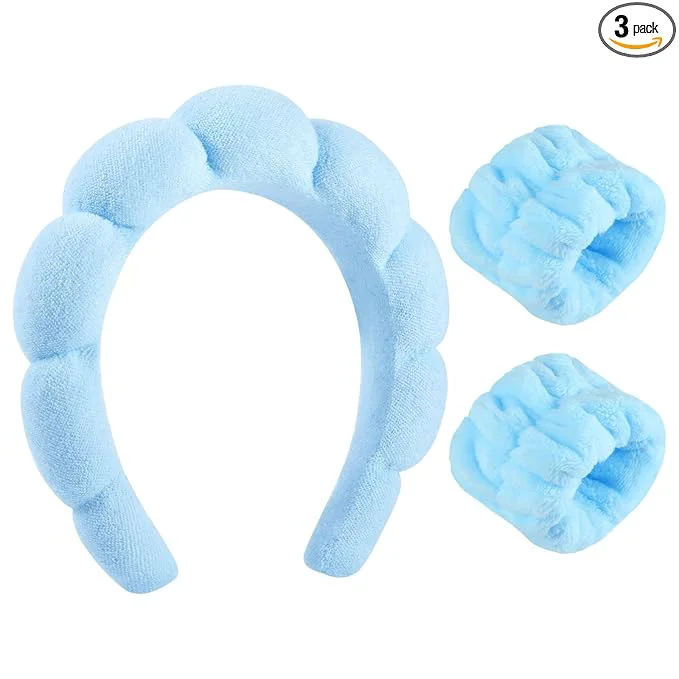 Superior WSICSE Sponge Spa Headband for Washing Face Sustainable