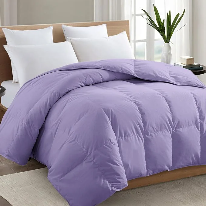 Classic TEXARTIST Premium 2100 Series Queen Comforter All Season Breathable Lavender Specialty