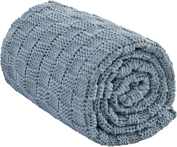 Easy-to-Use Knitted Weighted Blanket for Adult No Beads Heavy Blanket 60 x 80” 20lbs Carefully Designed