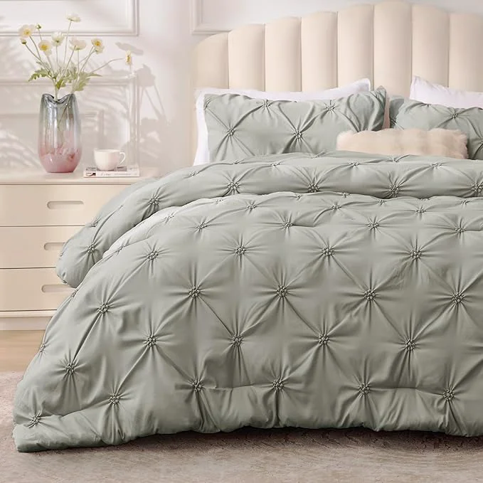 Top-Quality BEDELITE Grey Queen Comforter Set Advanced