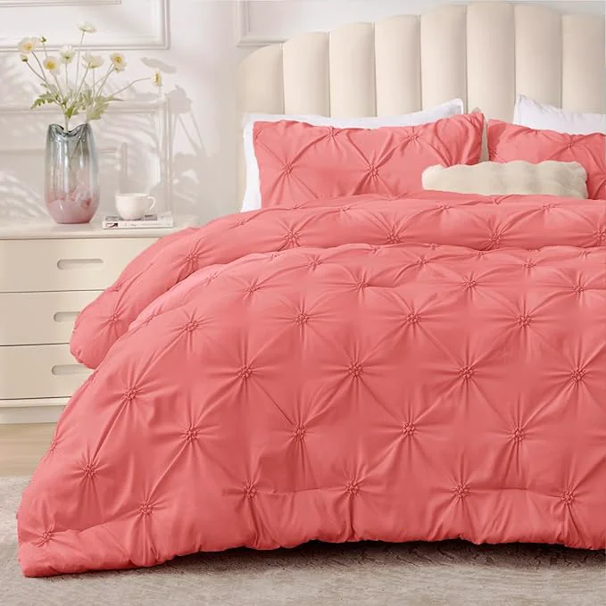 Proven BEDELITE Coral Queen Comforter Set Detailed