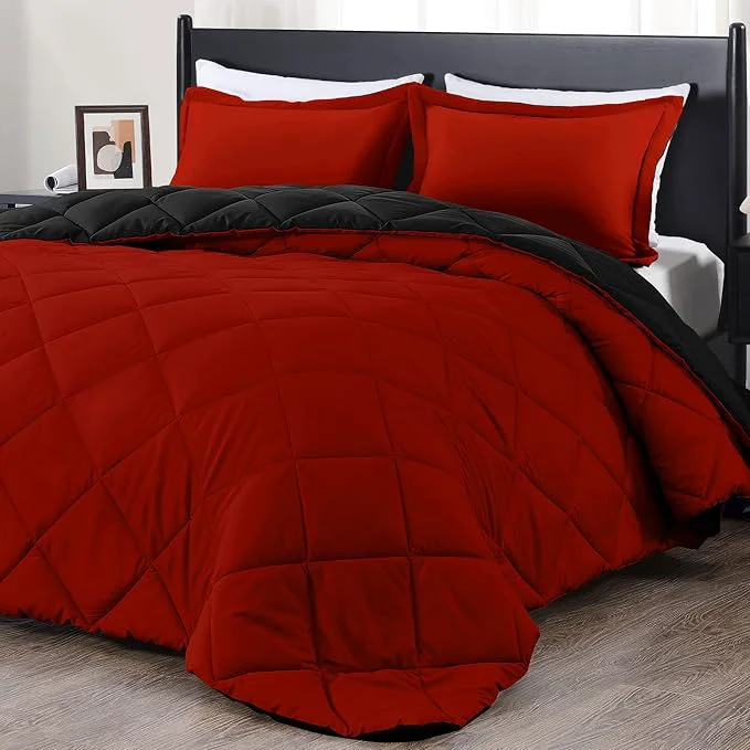 Verified downluxe Queen Comforter Set Traditional