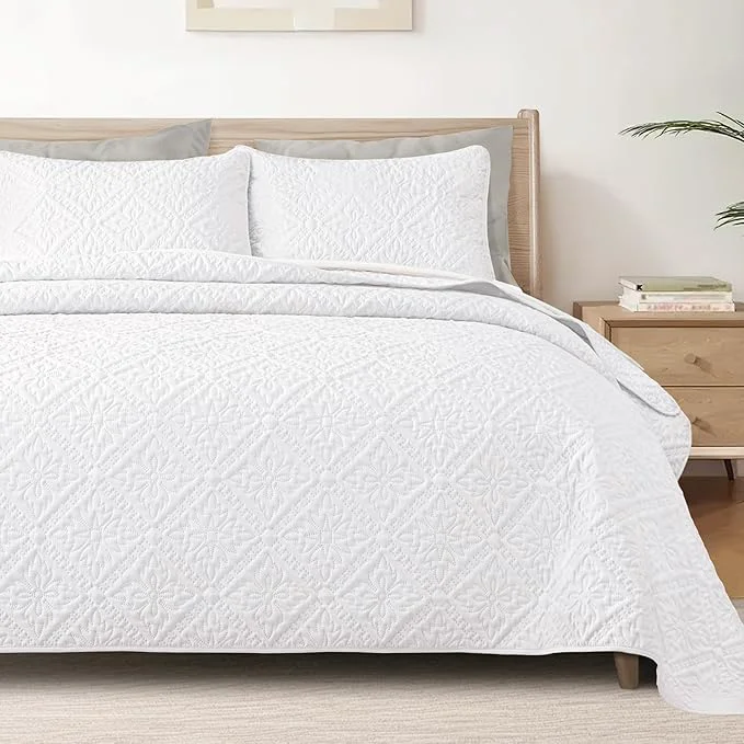 Eco-Friendly Exclusivo Mezcla King Quilt Bedding Set Lightweight Soft Bedspreads Coverlets Dependable