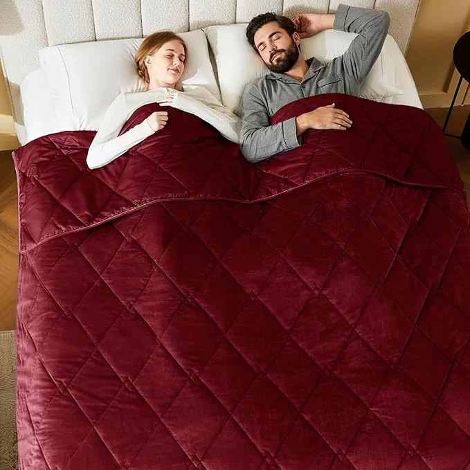 Luxury L’AGRATY Queen King Size Weighted Blanket Official