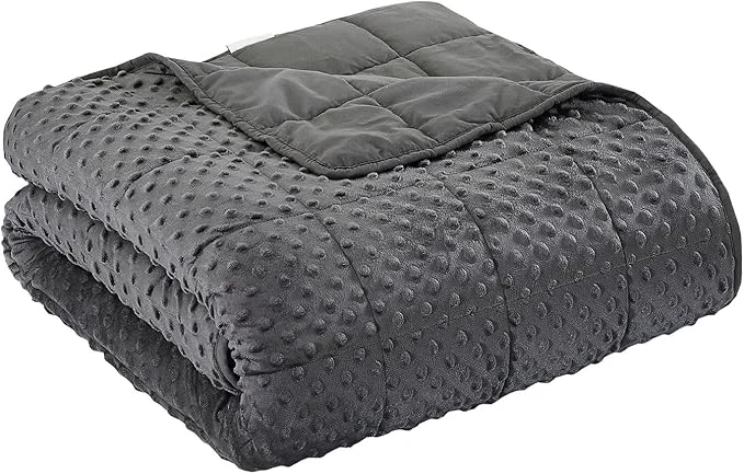 Recyclable Weighted Blanket for Women and Men Comfortable and Soft Throw Weighted Blanket Healthy