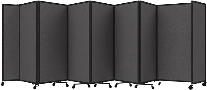 Breathable Versare Room Divider 360 Portable Wall Partition Folding Panels Large Artisan