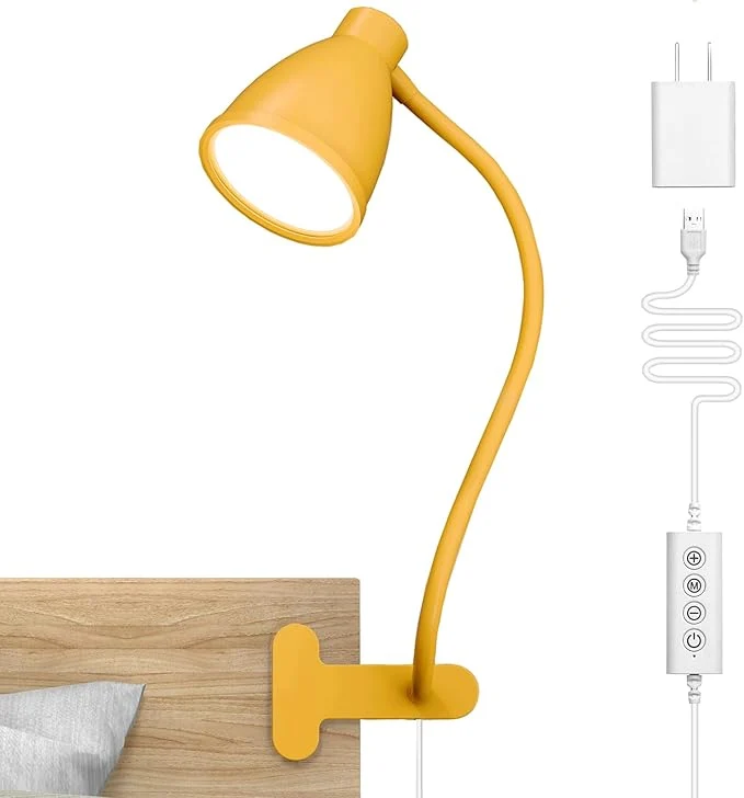 Luxury BOHON Clip on Light 10W 38 LED Desk Lamp Trendy
