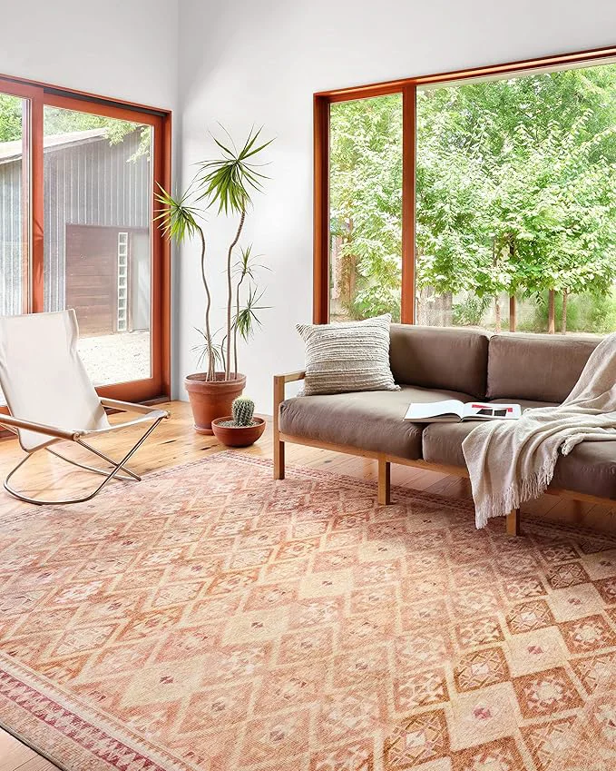 World-Class Loloi Layla Collection LAY-16 Natural Spice 2′-3 x 3′-9 .13 Thick Accent Rug Reliable