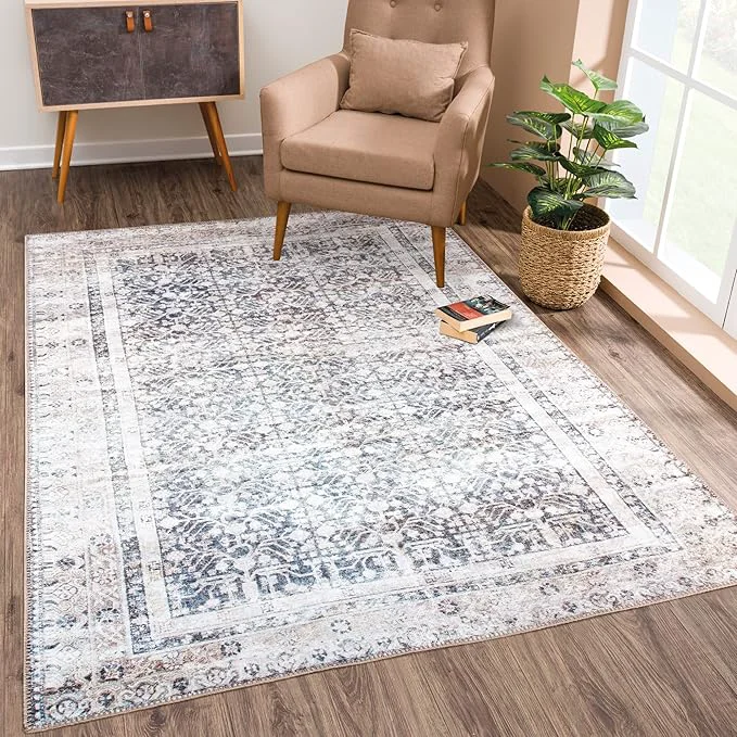 Quality Bloom Rugs Washable Non-Slip 6′ x 9′ Rug Efficient