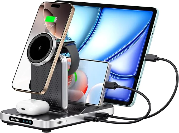 Artisan Magnetic Charger for iPhone SwanScout 901M Charging Station for Apple Easy-to-Use
