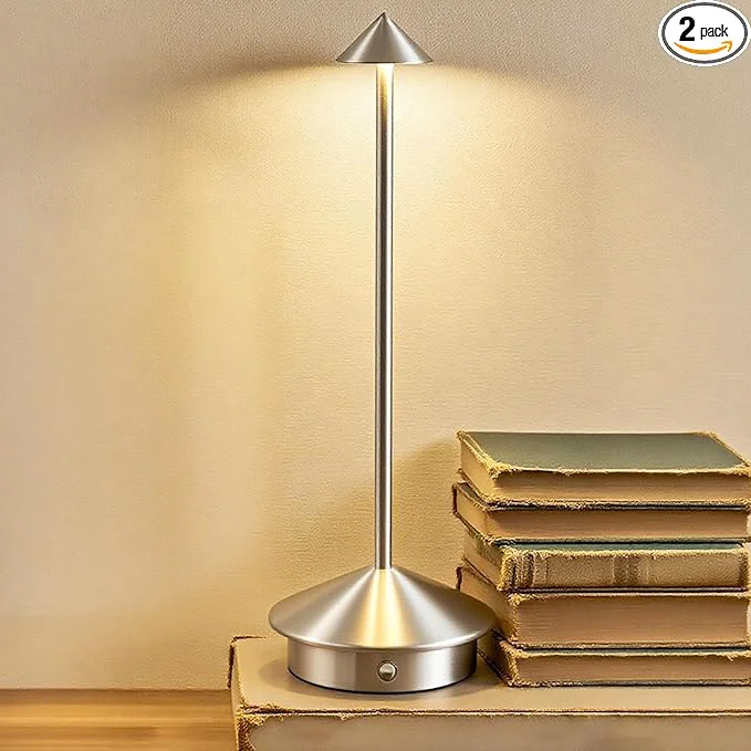 User-Friendly Cordless LED Table Lamp Rechargeable 5200mAH Battery Operated Lamp Refined