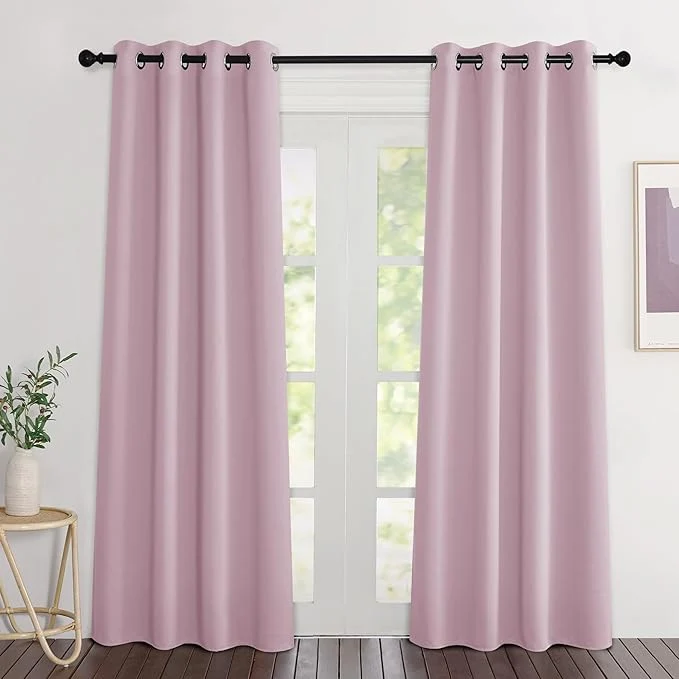 Stylish NICETOWN 80 inch Curtains Privacy Elegant