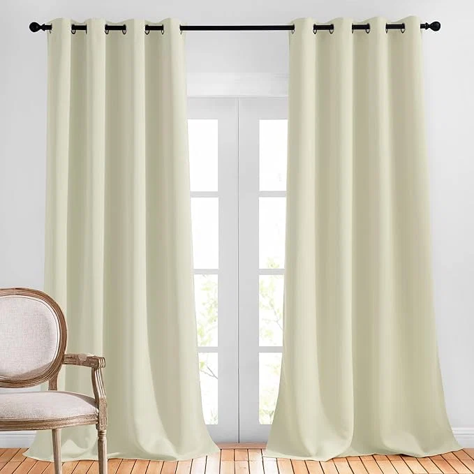 Selected NICETOWN Room Darkening Window Curtains 90 inch Length Thermal Insulated Dependable