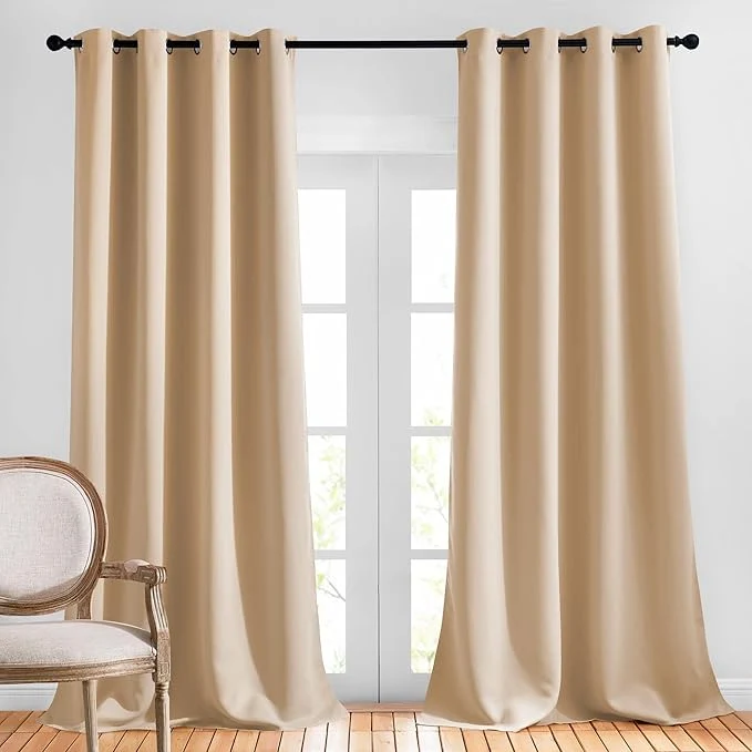 Effective NICETOWN Room Darkening Grommet Panels Recyclable