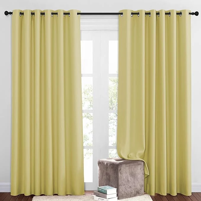 High-End NICETOWN Insulated Room Darkening Curtains and Drapes Contemporary