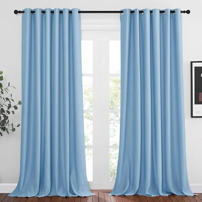 Excellent NICETOWN Patio Blackout Curtain Panels Premium