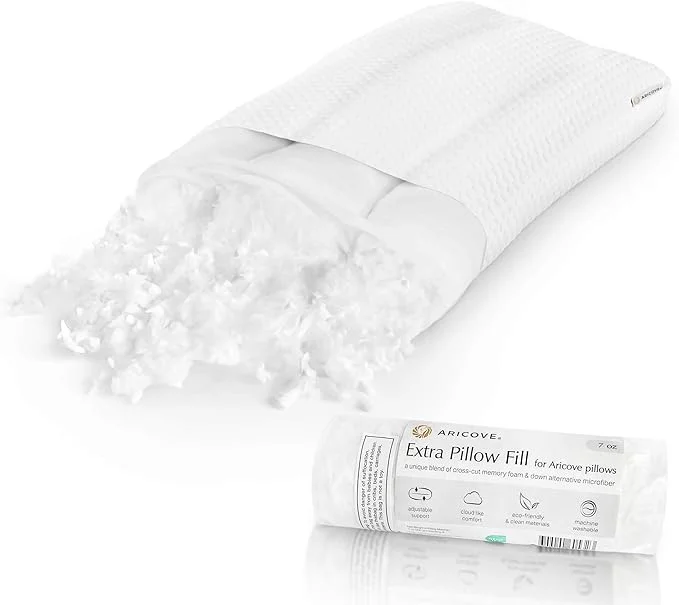 Elite Aricove Bed Pillow for Sleeping Side Sleeper Pillow for Adults Queen Size First-Class