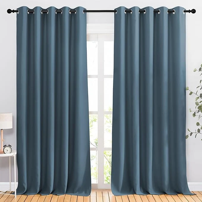 Smart NICETOWN Room Darkening Window Curtains 90 inch Length Innovative