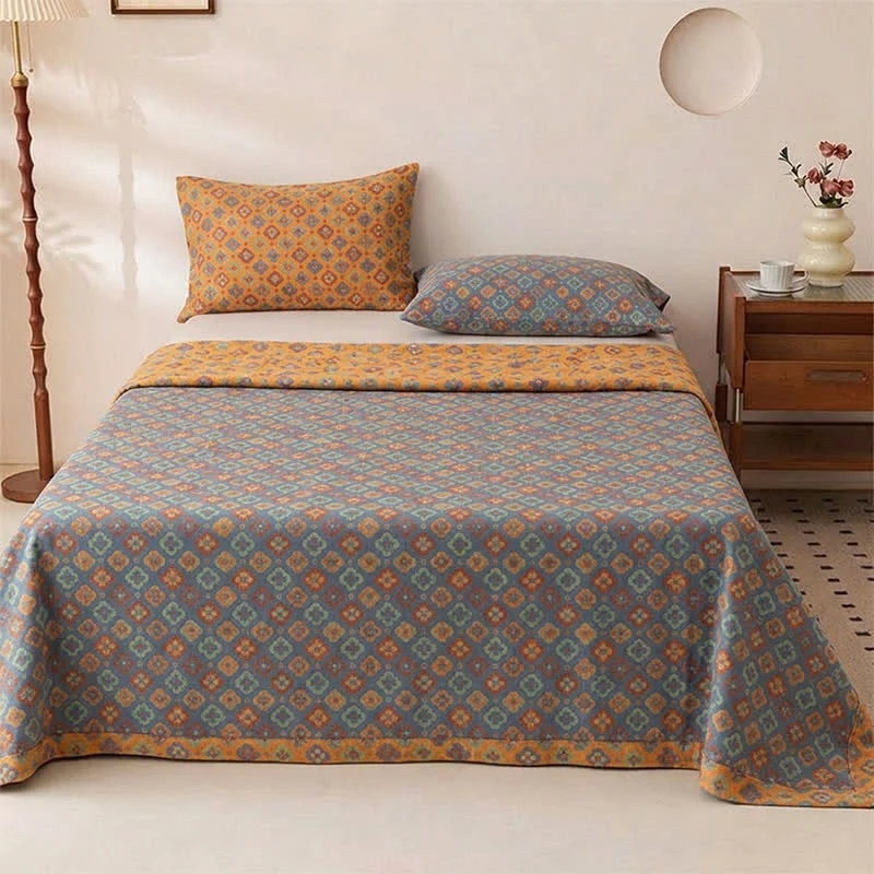 Top-Quality Ownkoti Vintage Floral Romantic Cotton Bedspread World-Class