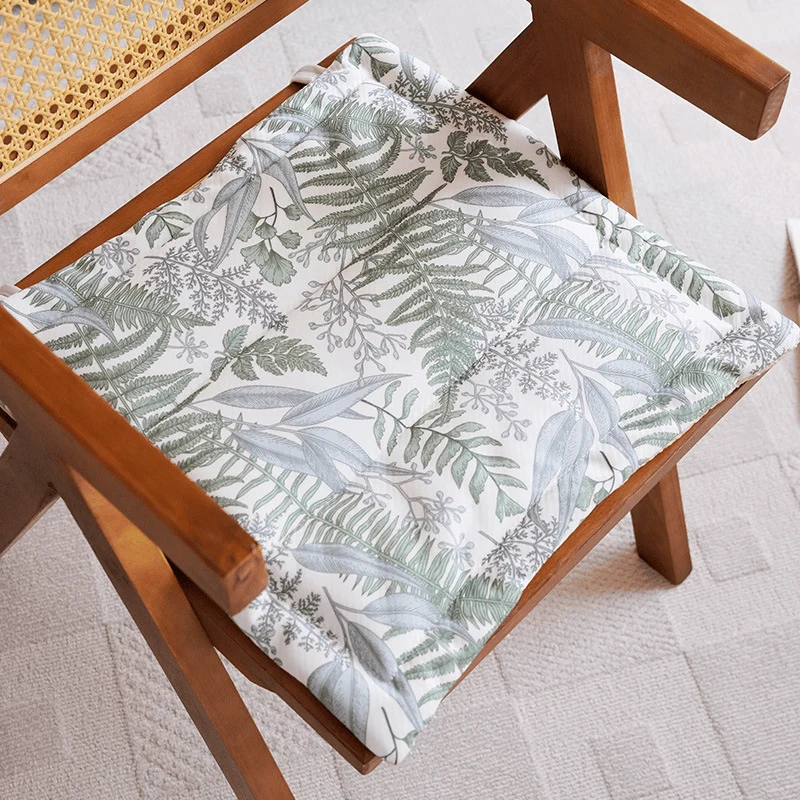 Comfortable Ownkoti Fern Leaf Cooling Memory Foam Chair Cushion Effective