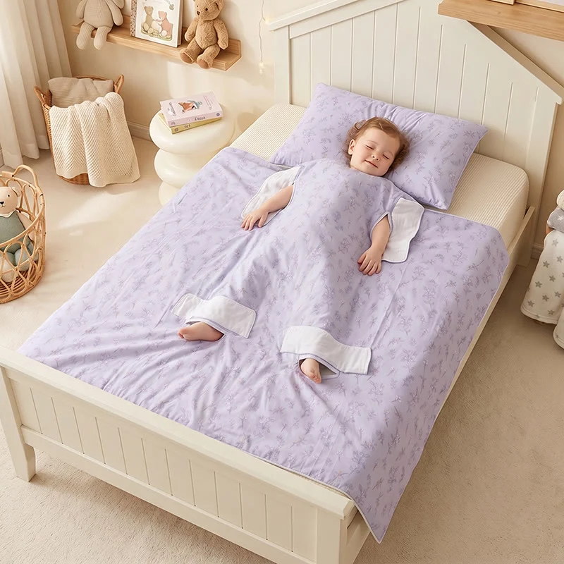 Dependable Ownkoti Lavender Bloom Quilted Cotton Baby Blanket High-Grade